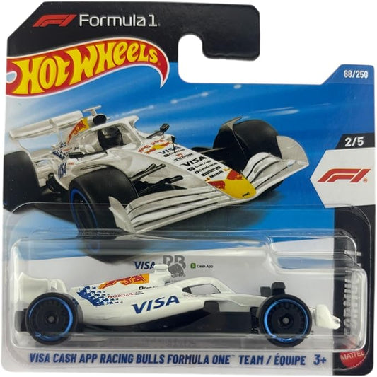 Hot Wheels Racing Bulls Formula 1 Team - Formula 1 2/5 - JJJ35 - Short Card - F1 Racing Car - Mattel 2026 (68/250) - 1:64