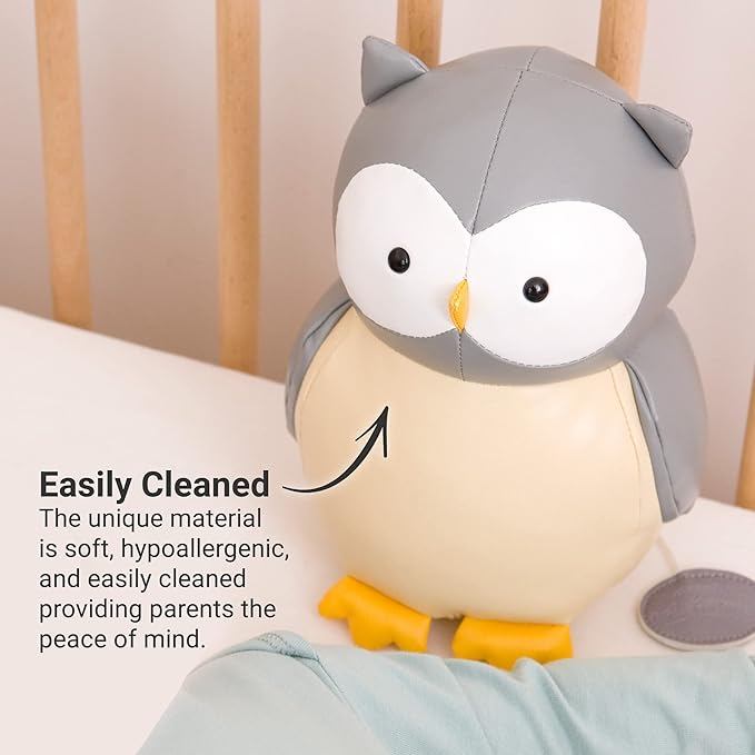 Little Big Friends Musical Baby Toy – Soft Plush Pull-String Cord Classical Toy for Baby & Toddlers | Soothing Stuffed Cuddly Animal Gift | Colette The Owl