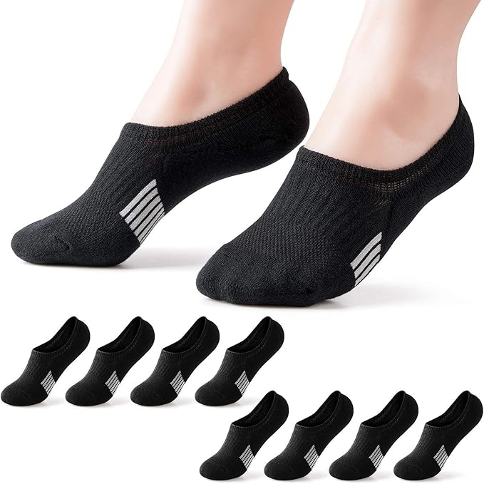 Gonii Womens No Show Socks Athletic Ankle Socks Cushioned Running Low Cut 5-8 Pairs