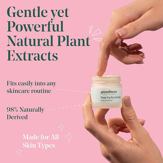 Eye Cream for Tone Up by Goodness Products International
