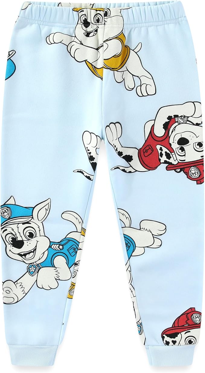 Paw Patrol Nickelodeon Marshall Chase Rubble Boys Sweatshirt and Pants 2 Piece Set for Toddler and Little Kids