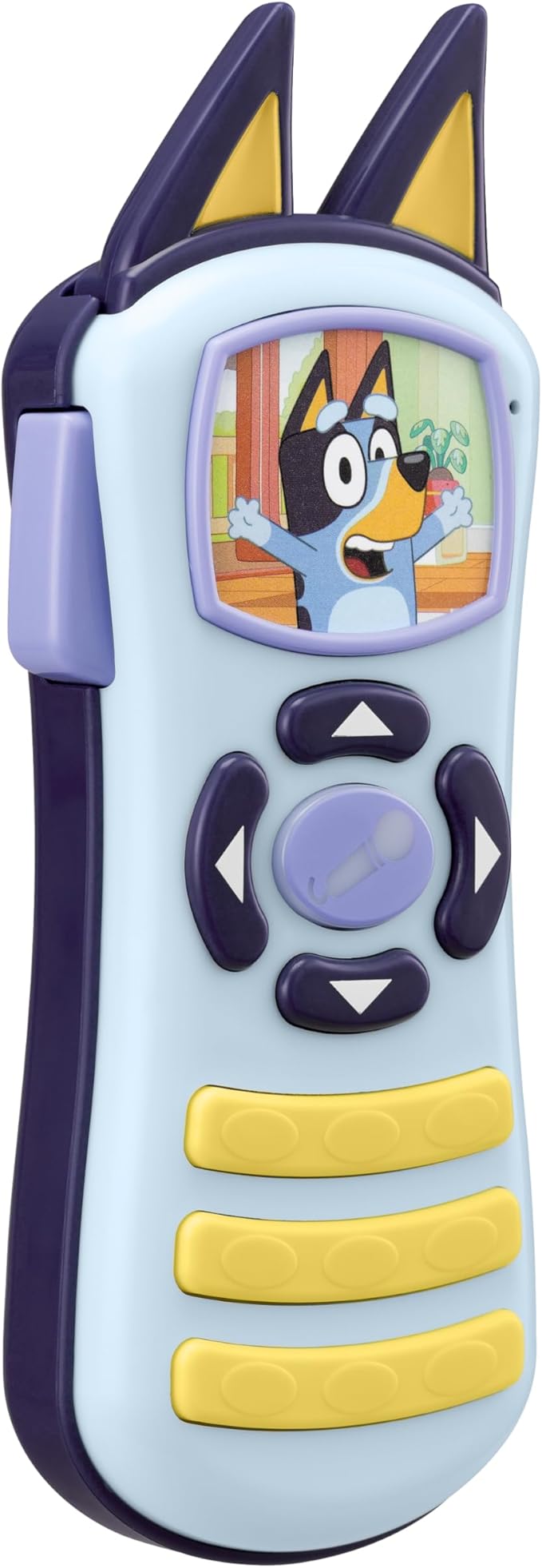 eKids Bluey Toy Remote Control for Toddlers with Built-in Music and Sound Effects, Bluey Toys for Kids
