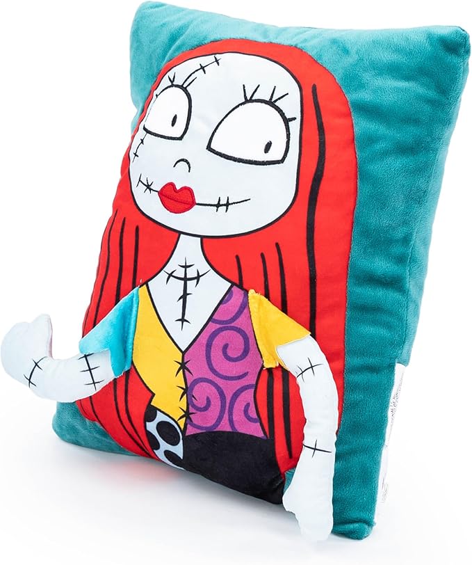 Disney Nightmare Before Christmas Sally 3D Snuggle Plush Pillow - Super Soft Plush Pillow - Measures 15 Inches