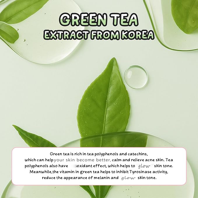 AKARY Green Tea Under Eye Cream with Triple-roller Massage, Advanced Formula with Kohhii Ekisu, Moisturizing, Firming, Smooth Wrinkle, Tighten skin, Even Tone for Dark Circles & Bags, Fine Lines