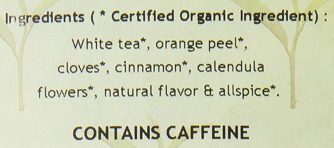 Davidson's Tea, Organic, White Spiced Peach, 16-Ounce Bag