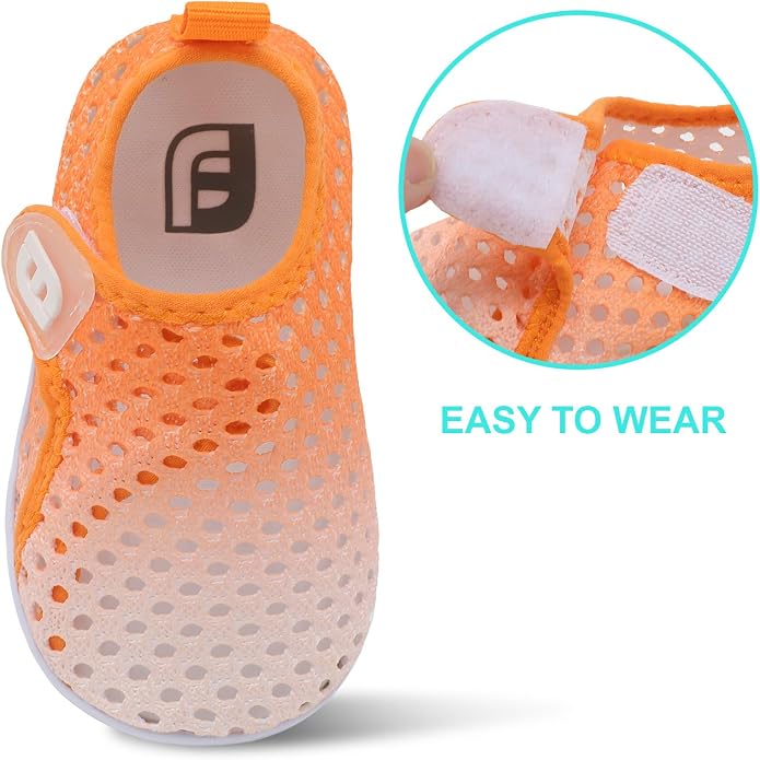 JOINFREE Baby Toddler Water Shoes Boys Girls Sandals Barefoot Kids Breathable Sneakers Shoes for Walking Running