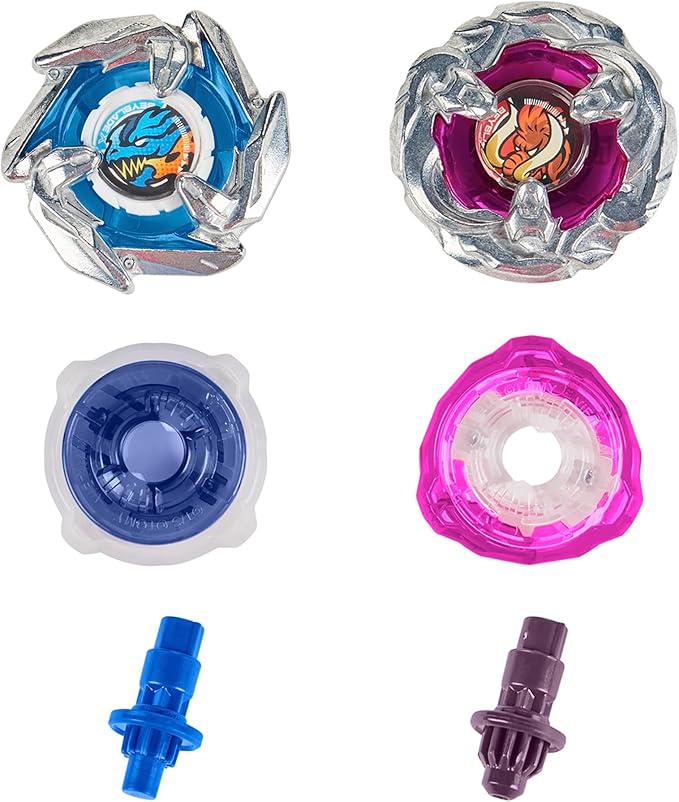 Beyblade X Xtreme Battle Set with Beystadium Arena Featuring X-Celerator Rail, 2 Right-Spinning Top Toys, 2 Launchers, Toys for Boys and Girls, 8+