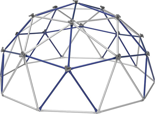 Jack and June Free-Standing Powder-Coated, UV Resistant Steel Jungle Gym Climber, Blue