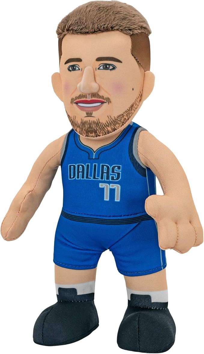 Bleacher Creatures Dallas Mavericks Luka Doncic 10" NBA Plush Figure - A Superstar for Play Or Display