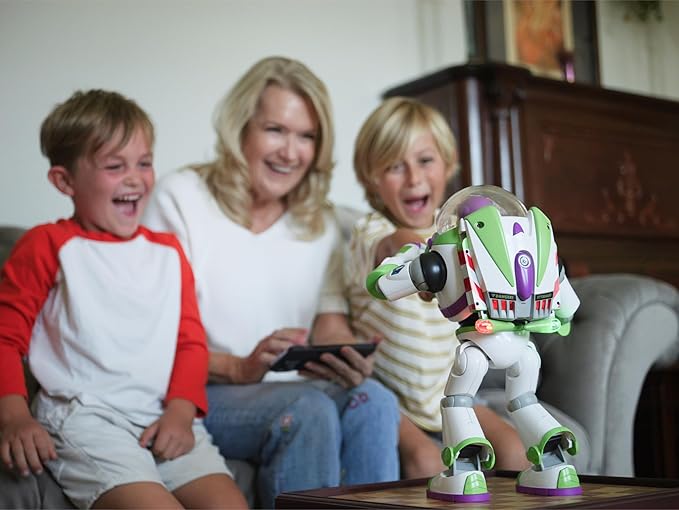 Robosen Toy Story Buzz Lightyear Robot, Design for Ages 15+ - 14.7 in (H) Buzz Lightyear Collectible