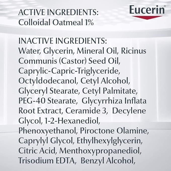 Eucerin Baby Eczema Relief Body Cream, Steroid & Fragrance Free for 3+ Months of Age, 5 oz. Tube (Pack of 12)