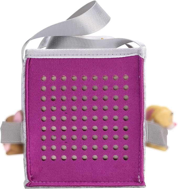 Case for Toniebox Starter Set - Bag for Tonies Box Kids Hard Case with Handle | Portable Travel Portable Carry Case for Toniebox Starter Set Compatible with Tonies Figure (Purple)