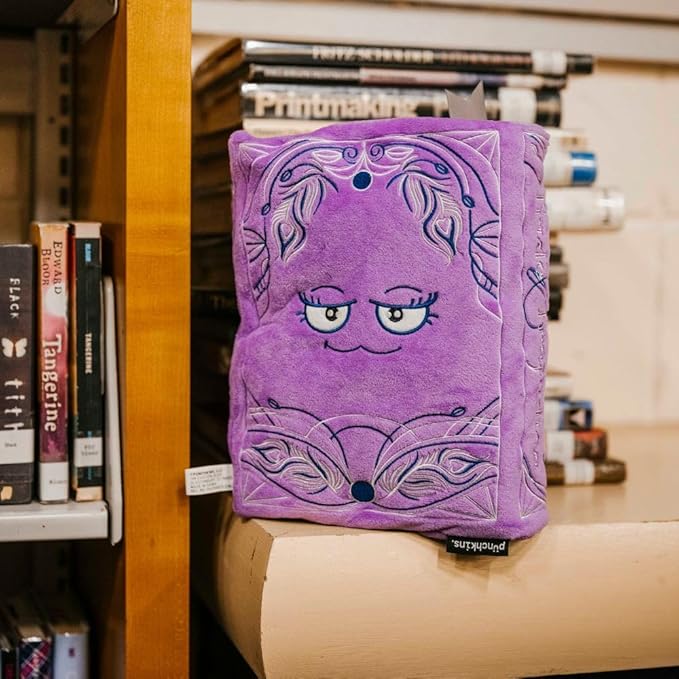 Punchkins Pride and Prejudice Book Plush – Jane Austen Soft Collectible Gift for Book Lovers, Readers, Teachers, Bookworms-Literary Decor for Library, Office, or Study– 11x7/PillowSize