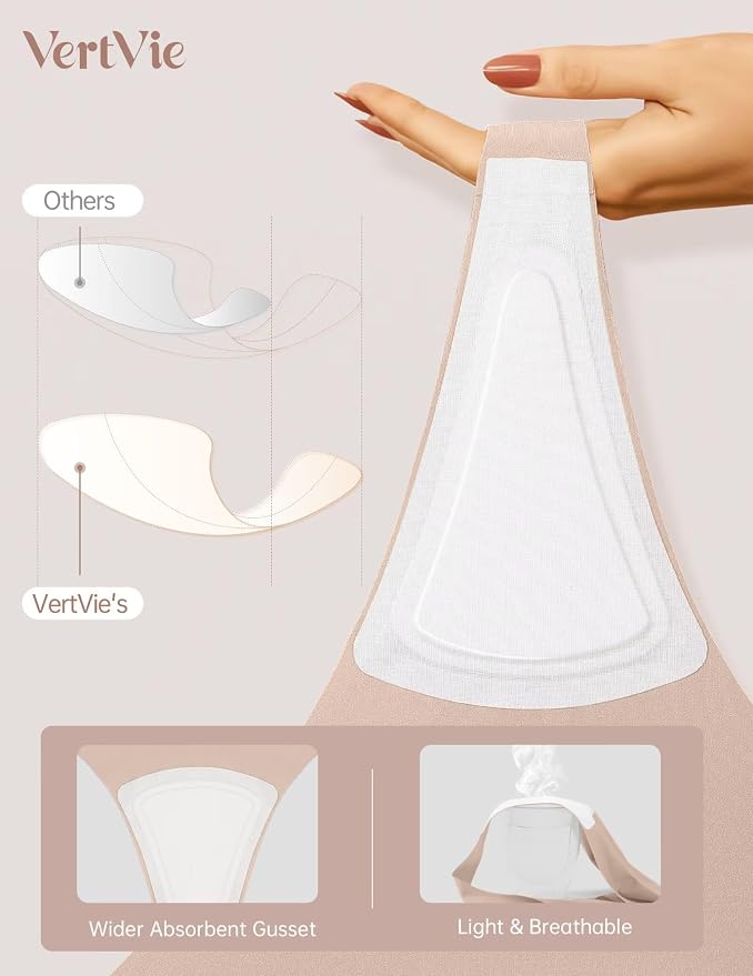Vertvie Seamless Thongs for Women No Show Thong Panty Liners Invisible Workout Panties Sexy Breathable G-String Underwear