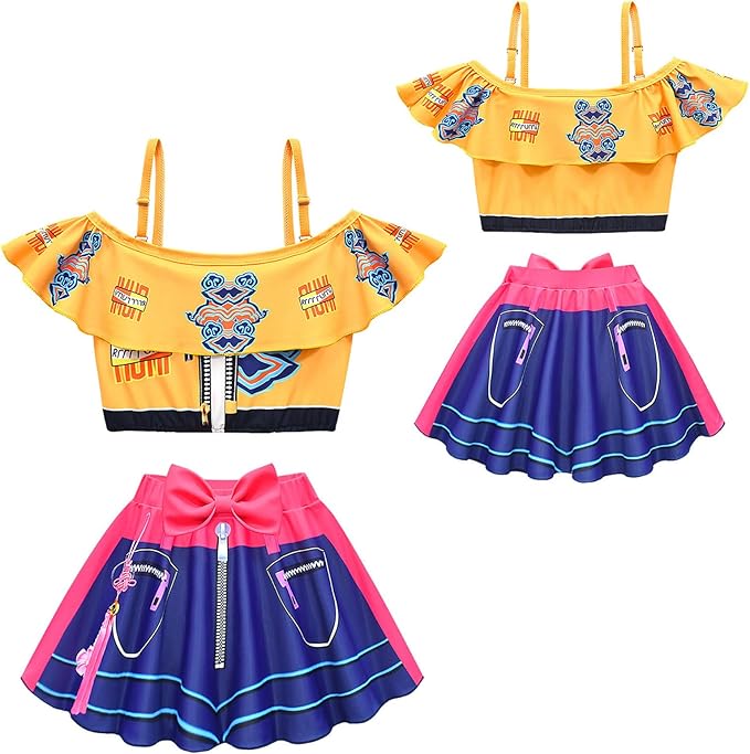 Swimsuits for Girls Merch Costume Swimwear for Kids Bathing Suits