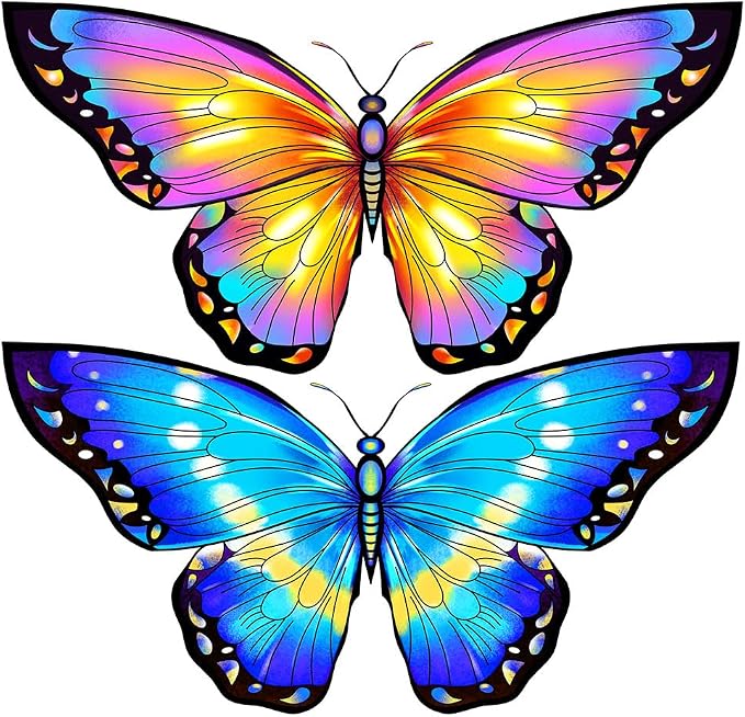 HONBO Butterfly Kites for Kids & Adults, Easy to Fly for Beginners, Each Kite with 300ft Line Handle,Beginner Kite for Kids Ages 4-8,Beach Kites for Outdoor Activities & Family Trip