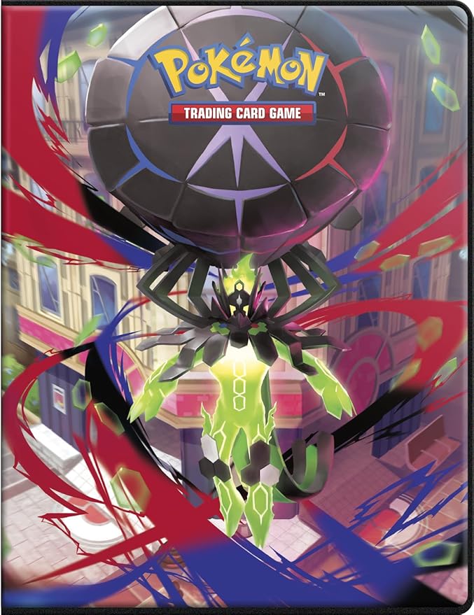 Ultra PRO Pokémon Mega Evolution Perfect Order 9-Pocket Portfolio Binder – Mega Zygarde & Mega Clefable – Holds 252 Standard Size Cards
