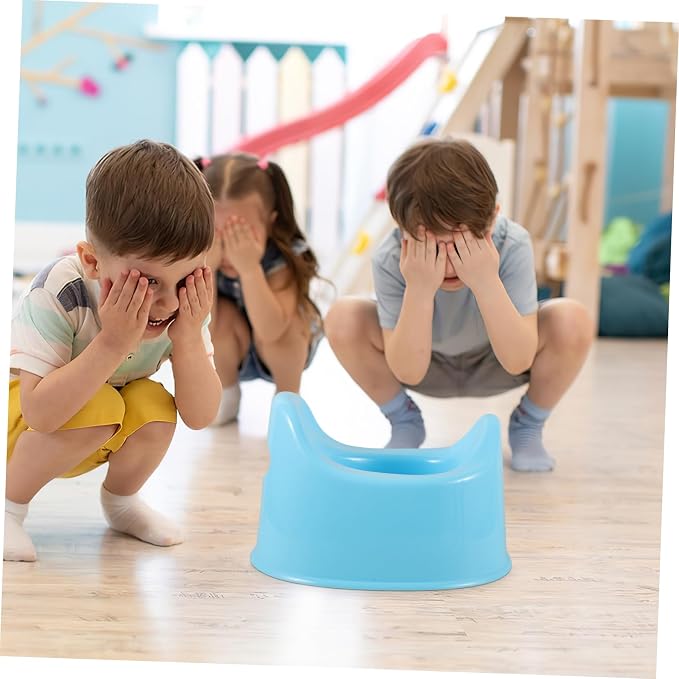 VICASKY Baby Potty Training Toilet Toddler Potty Seat for Boys and Girls Lightweight Portable Boys and Girls Toilet Comfortable Seat and Brush