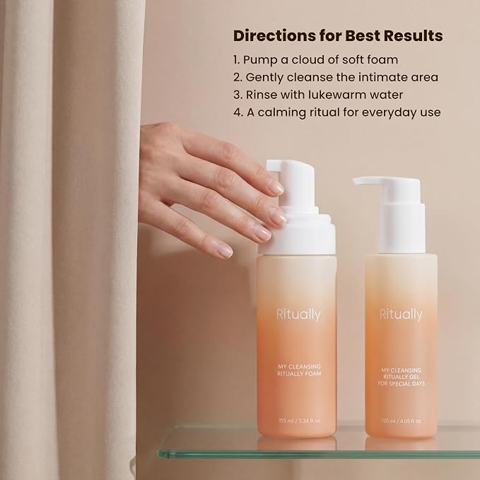 pH Feminine Foam Wash - Unscented, Sensitive Skin Cleanser - 5.24 oz