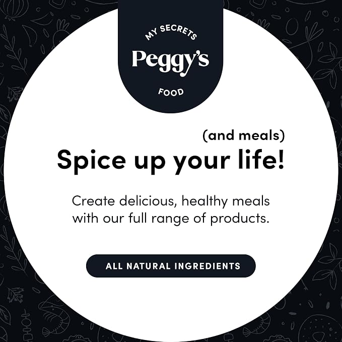 My Secrets Peggy's Food Magic Moments Holiday Sweet Mix - Sugar Free Sweetener with Cinnamon, Ginger, Cloves & Nutmeg - Keto & Gluten-Free Christmas Spice Blend for Baking & Coffee - 4.9 oz