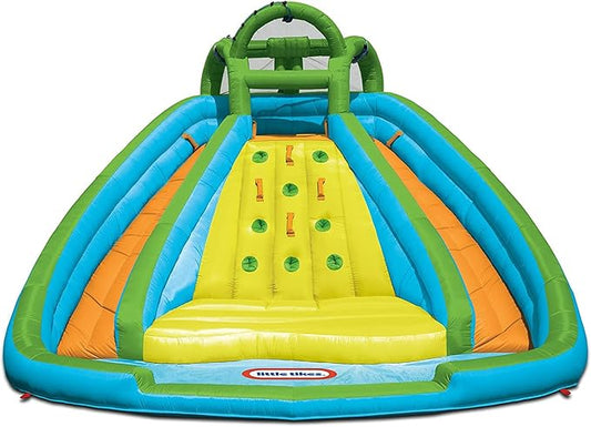 Little Tikes Rocky Mountain River Race Inflatable Slide Bouncer, 161" L x 169" W x 103" H/Weight: 50.00 lbs., Multicolor