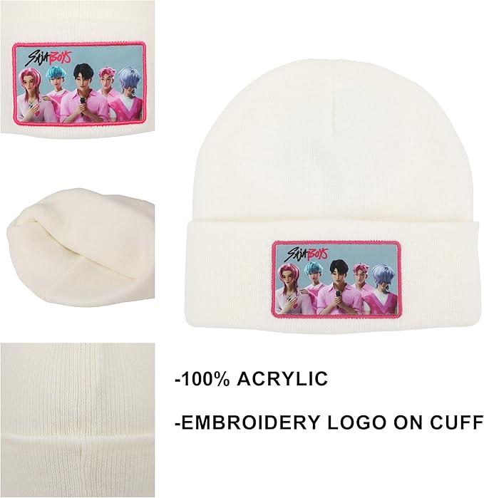 Kpop Demon Hunters Cuff Knit Beanie