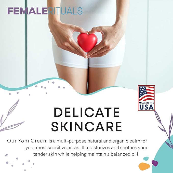 Intimate Vaginal Moisturizer for Women Clinically Tested for Dryness, Itching, Burning & Vagina Odor - All Natural Vaginal Moisture Cream for Feminine Care & Intimate Skin Care 4oz
