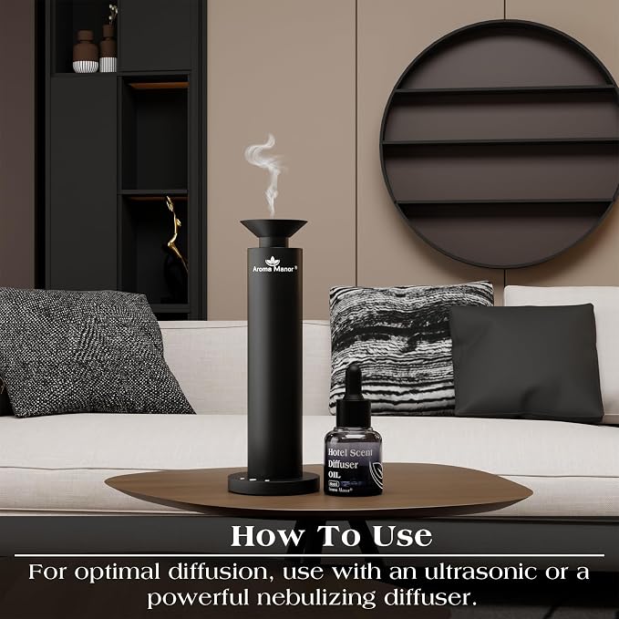 Hotel Diffuser Oil - Inspired by Luxury Scent - Essential Oils 15mL - Luxury Aromatherapy Oil for Waterless Diffuser, Humidifier, Ultrasonic & Reed - 150mL