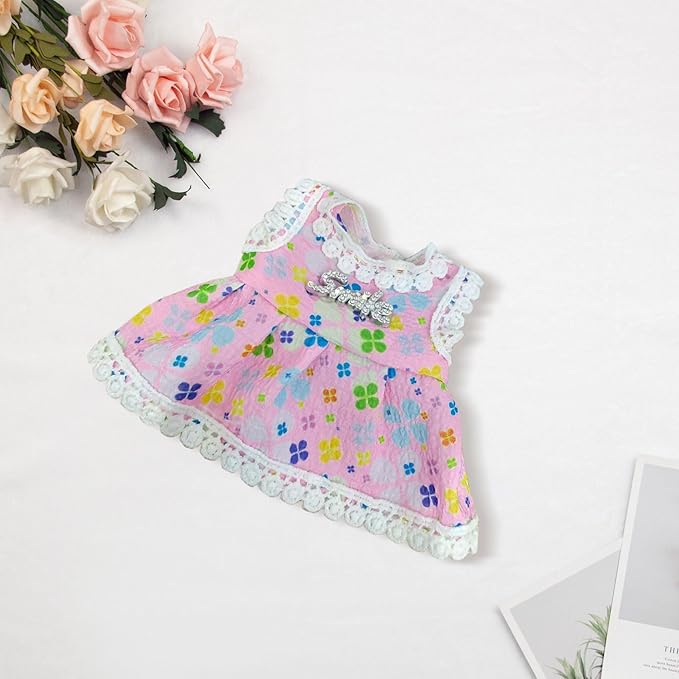 17cm Doll Clothes Set (No Doll) –5-Pack Handmade Outfits with Accessories for 6.7” Dolls, Premium Cotton Clothing with Gift-Ready Packaging, Perfect for Dress-Up and Collectors (FH6, 5)