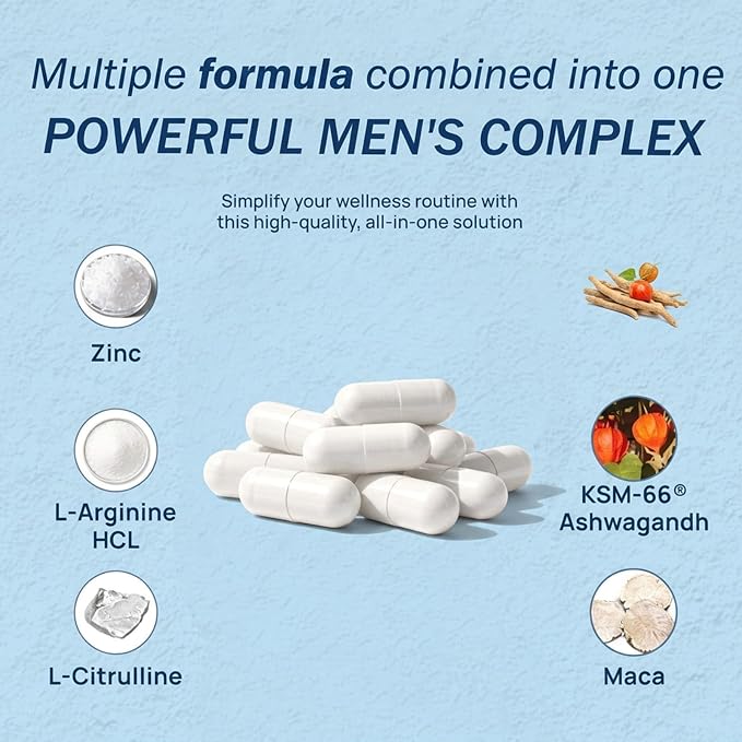 Daily Nutrient Formula for Men - Dual Action Formula - 60Count