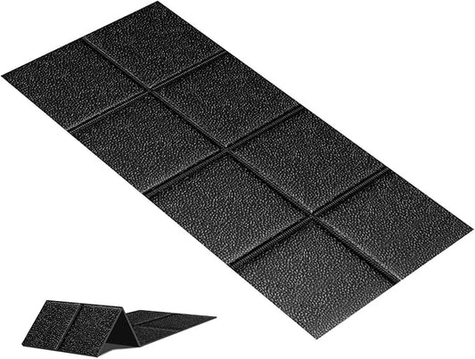 Stepwaver Walking Pad Mat for Carpet, Treadmill Mat for Hardwood Floors, High Density, 0.25" Thickness, Folable, Floor Protection for Bike, Elliptical, Treadmill