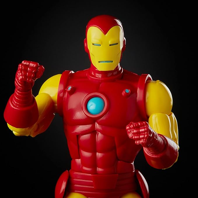 Hasbro Marvel Legends Series 6-inch Collectible Tony Stark (A.I.) Action Figure Toy for Age 4 and Up