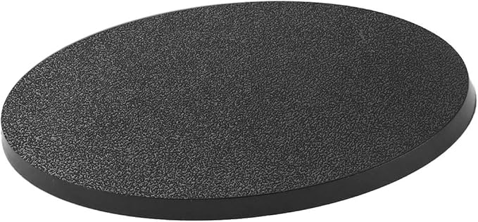 MB990 20pcs Base 90X52mm or 3.54x2.05inch Plastic Model Bases for Gaming Miniatures or Wargames Table Games