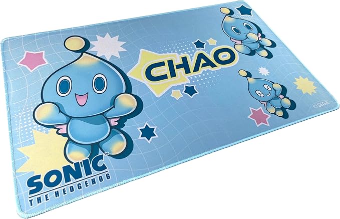 ModernSonic_Chao Playmat, Multi-Functional playmat Serves as Surface for Gaming Comfort and as a Protective Layer for Your Cards, Game Pieces and Table, Made from neoprenepolyester Fabric