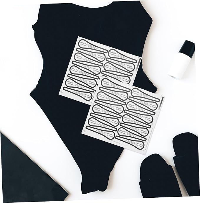 Lurrose 100pcs Protective Stickers for Swimwear Adhesive Panty Liner Decals No Harm to Skin