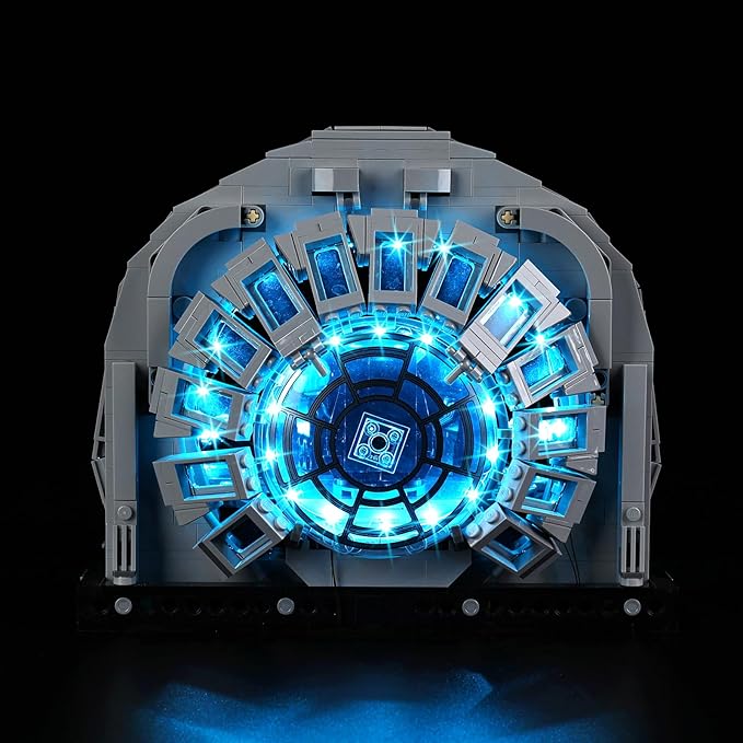 BrickSoul LED Light Kit Compatible with Lego Emperor's Throne Room Diorama 75352 Building Set, Upgrade Desig Lighting Accessories for Star Wars Set, Gift for Lego Fans, Not Included 75352 Model