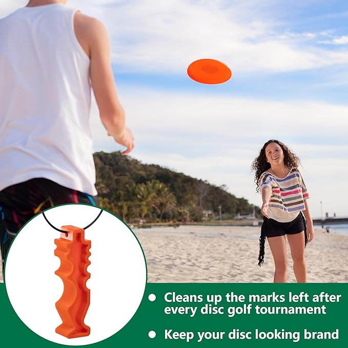 2Pcs/4Pcs Disc Golf Repair Tool, Portable Disc Golf Edge Maintenance Tool, Sports Flying Disc Tool for Scratch Stains Repair Polishing