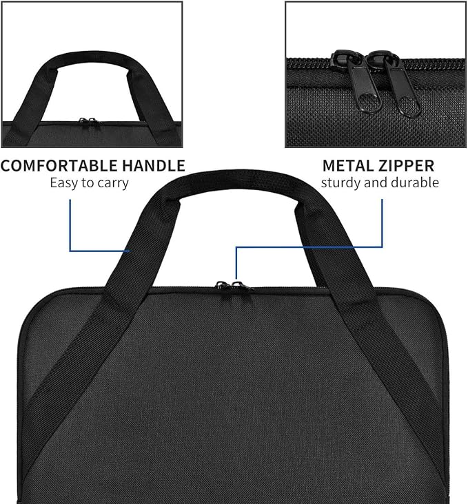 harayaa Body Weight Scale Carrying Bag Storage,Oxford Zip Organizer Portable Carrier Case Travel Bag for Digital Scale Bathroom Scale