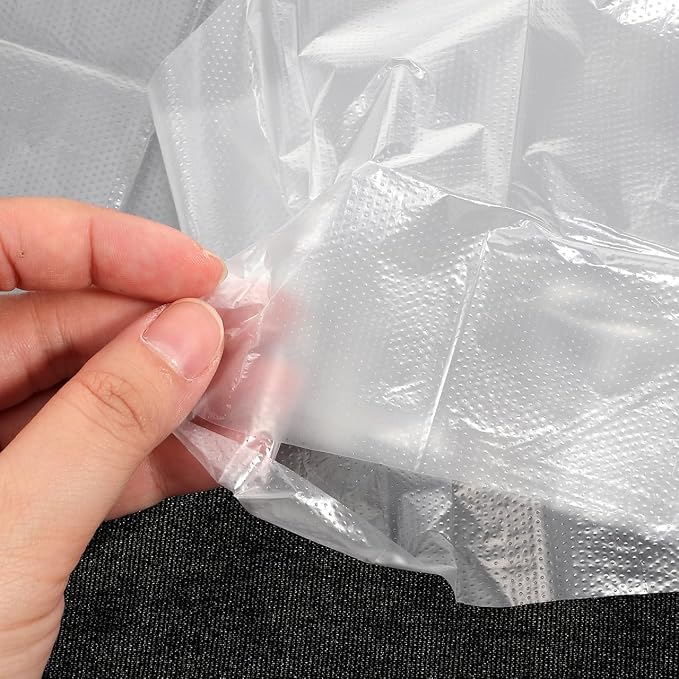 KICHOUSE Disposable Toilet Seat Covers 200 Pcs Portable Toilet Seat Cushion Pads Individually Packaged Travel Camping Public Restrooms Water Barrier Tear Resistant