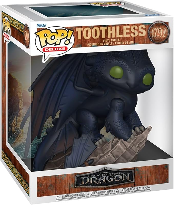 Funko Pop! Deluxe: How to Train Your Dragon: Toothless