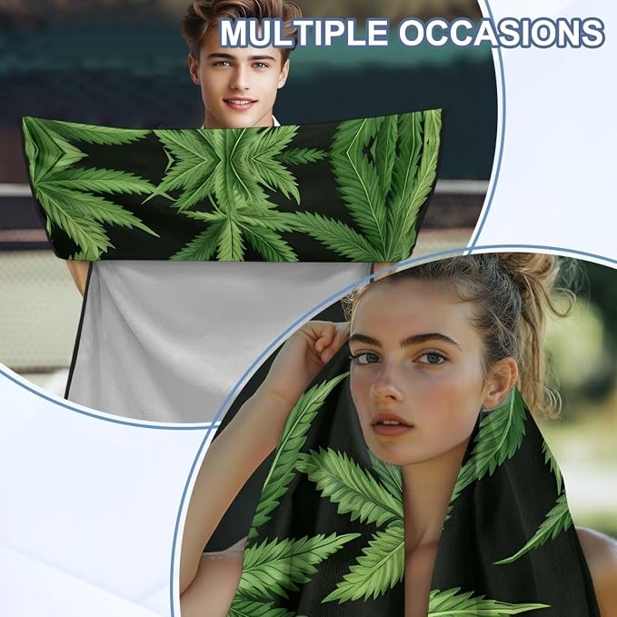 INSTANTARTS Tropical Plants Towel Car Seat Covers Seat Belt Cover Pad Car Seat Towel Cover as Yoga Mat