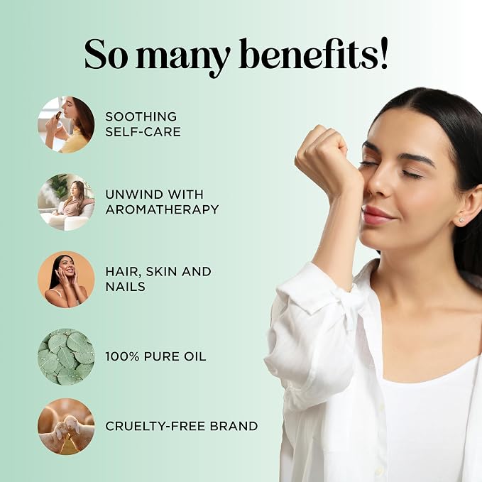 Pure Eucalyptus Essential Oil 4oz Invigorating Home Spa Aromatherapy and Natural Bath Oil - Eucalyptus Oil for Diffuser Dry Scalp Care and DIY Skin Care