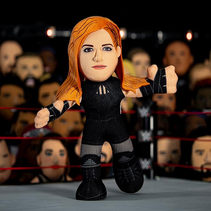 Bleacher Creatures WWE 10" Plush Figure Becky Lynch- A Wrestling Diva for Play and Display