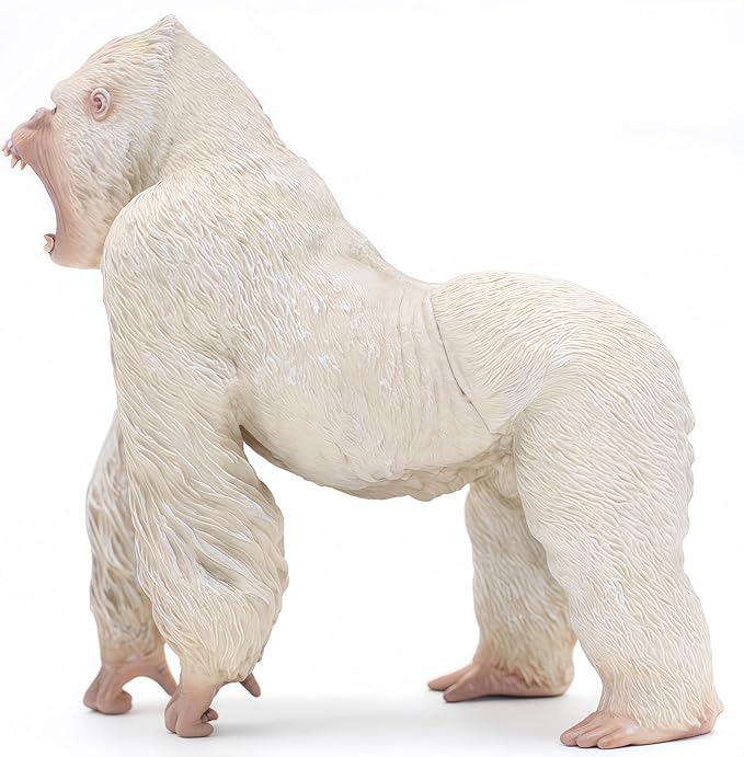 Gorilla Toys Action Figure Rampage Gorilla Fight Mode Gorilla Ape Solid Wild Animal Figurines for Role Playing Story Telling Toy