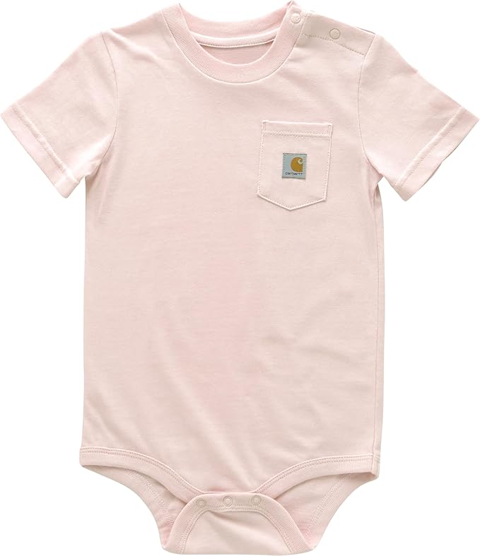 Carhartt Unisex Baby, Short-sleeve Bodysuit Pocket T-shirt