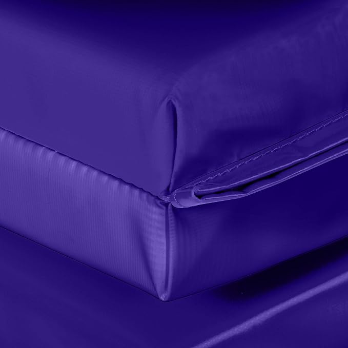 We Sell Mats - 4 ft x 6 ft x 2 - Personal Fitness & Exercise Mat for Home Workout - Lightweight and Folds for Carrying – All Purpose Gym Mat – Thick Mat for Yoga, Pilates, Stretches, Floor Exercises