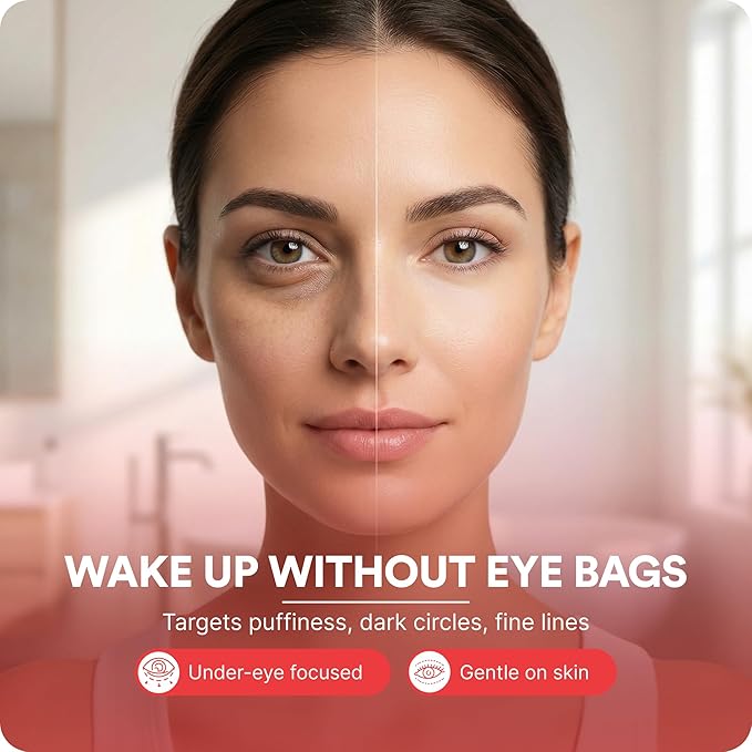 BOTANIQUE PARIS® Under Eye Bag Cream [ALL SKIN TYPES] - Anti Aging Eyebag Treatment reducing Puffiness, Dark Circles & Wrinkles - Hydrating Eye Moisturizer for Brightening, Soothing & Firming (10ml)