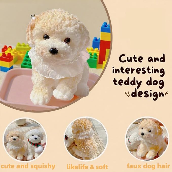 Taba Squishy Toys -Ultra-Soft Squishy Stress Relief Toys for Kids Adults,Anxiety Relief Party Favors Gifts,Handmade Squishy Dog Stress Relief Toy for Girls & Boys