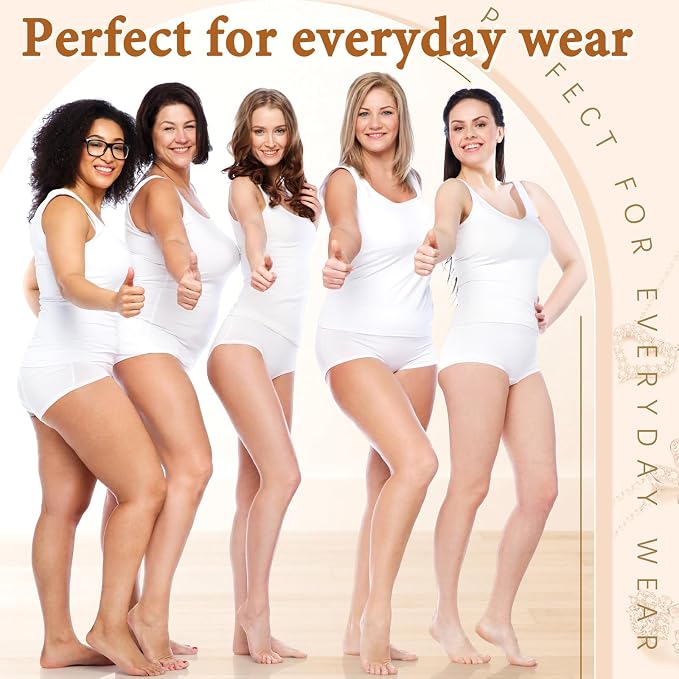 6 Pcs Cotton Tummy Liners for Skin Folds, Under Belly Sweat Liners for Sweat Rash, Cloth for Sweat Absorbing
