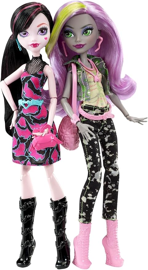 Monster High Dance The Fright Away Monstrous Rivals Dolls (2 Pack)